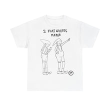 Load image into Gallery viewer, Flat Whites Heavy Cotton Tee (DE, EU version)