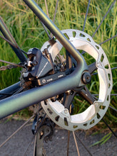 Load image into Gallery viewer, 180mm Rear Disc Rotor Adapter for flat mount road/gravel frames