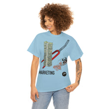 Load image into Gallery viewer, PT "Marketing Vs. QC" Heavy Cotton Tee (DE, Europe version)