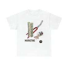 Load image into Gallery viewer, PT "Marketing Vs. QC" Heavy Cotton Tee (USA, CAN version)