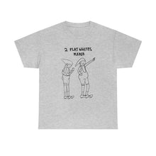 Load image into Gallery viewer, Flat Whites Heavy Cotton Tee (USA, CAN version)
