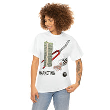 Load image into Gallery viewer, PT "Marketing Vs. QC" Heavy Cotton Tee (DE, Europe version)