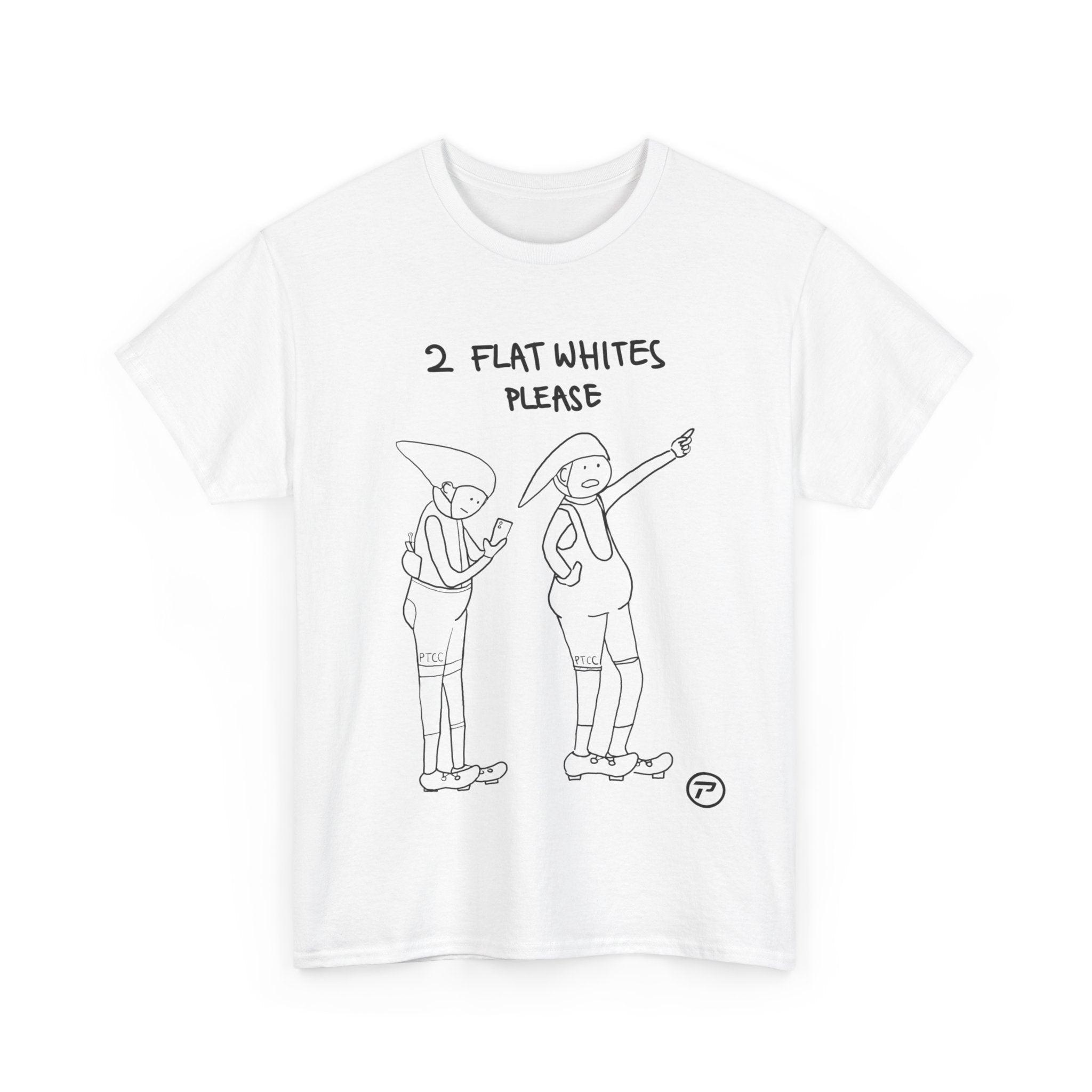 Flat Whites Heavy Cotton Tee (UK,HK,JP,AU,NZ version) – PEAKTORQUE