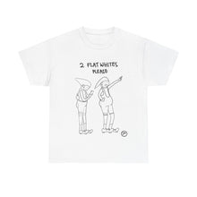Load image into Gallery viewer, Flat Whites Heavy Cotton Tee (AU,NZ version)
