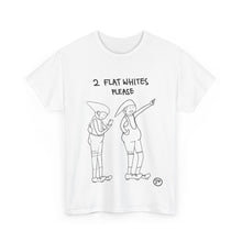 Load image into Gallery viewer, Flat Whites Heavy Cotton Tee (AU,NZ version)
