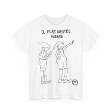 Load image into Gallery viewer, Flat Whites Heavy Cotton Tee (DE, EU version)
