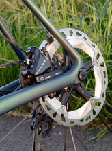 Load image into Gallery viewer, 180mm Rear Disc Rotor Adapter for flat mount road/gravel frames
